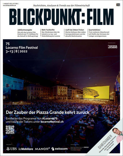 Blickpunkt Film Magazin Nr 31 vom 01 August 2022