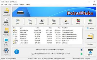 ExtraDisks Home 22.7.1 Multilingual (x64) 