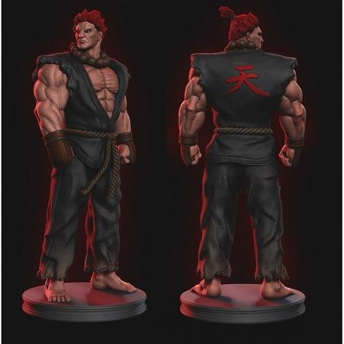 Akuma V2 Street Fighter 3D Print