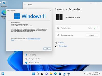Windows 11 Pro 21H2 Build 22621.382 (No TPM Required) With Office 2021 Pro Plus Preactivated (x64) 