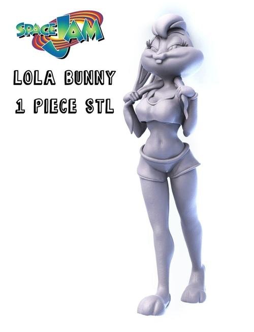 Lola Bunny Sexy 3D Print