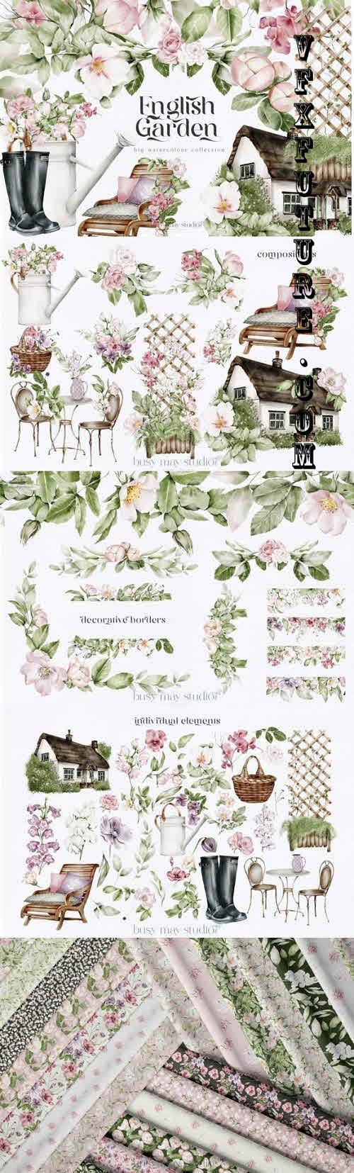 English Garden Big Watercolour Collection