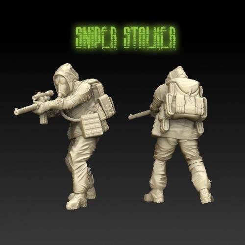 Stalker Zone Sniper 3D Print
