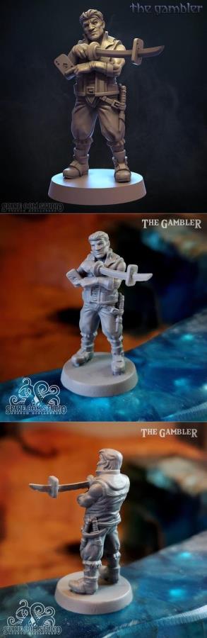 The Gambler-Talisman 3D Print