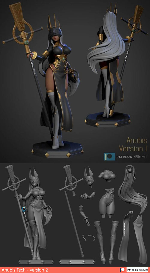 Anubis V1 3D Print