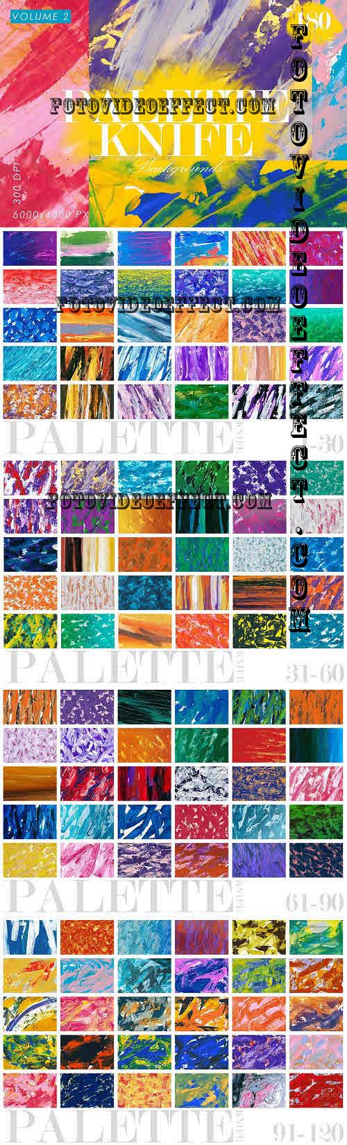 Palette Knife Acrylic Textures 2 - 7504676
