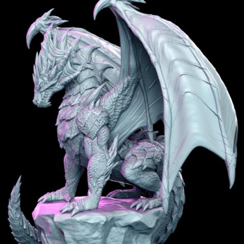 Krukhnir - Dragon 3D Print