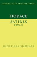 Horace Satires Book II