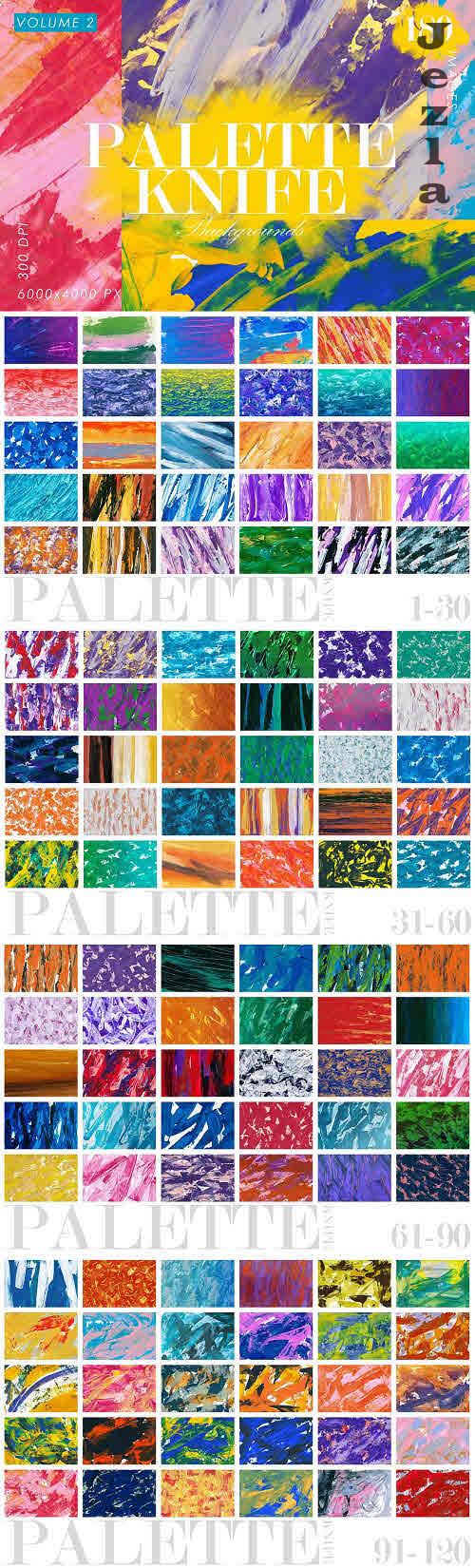 Palette Knife Acrylic Textures 2 - 7504676