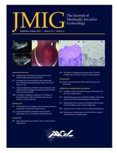 JMIG Journal of Minimally Invasive Gynecology - September 2017
