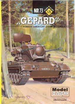 Flakpanzer Gepard (ModelCard 073)