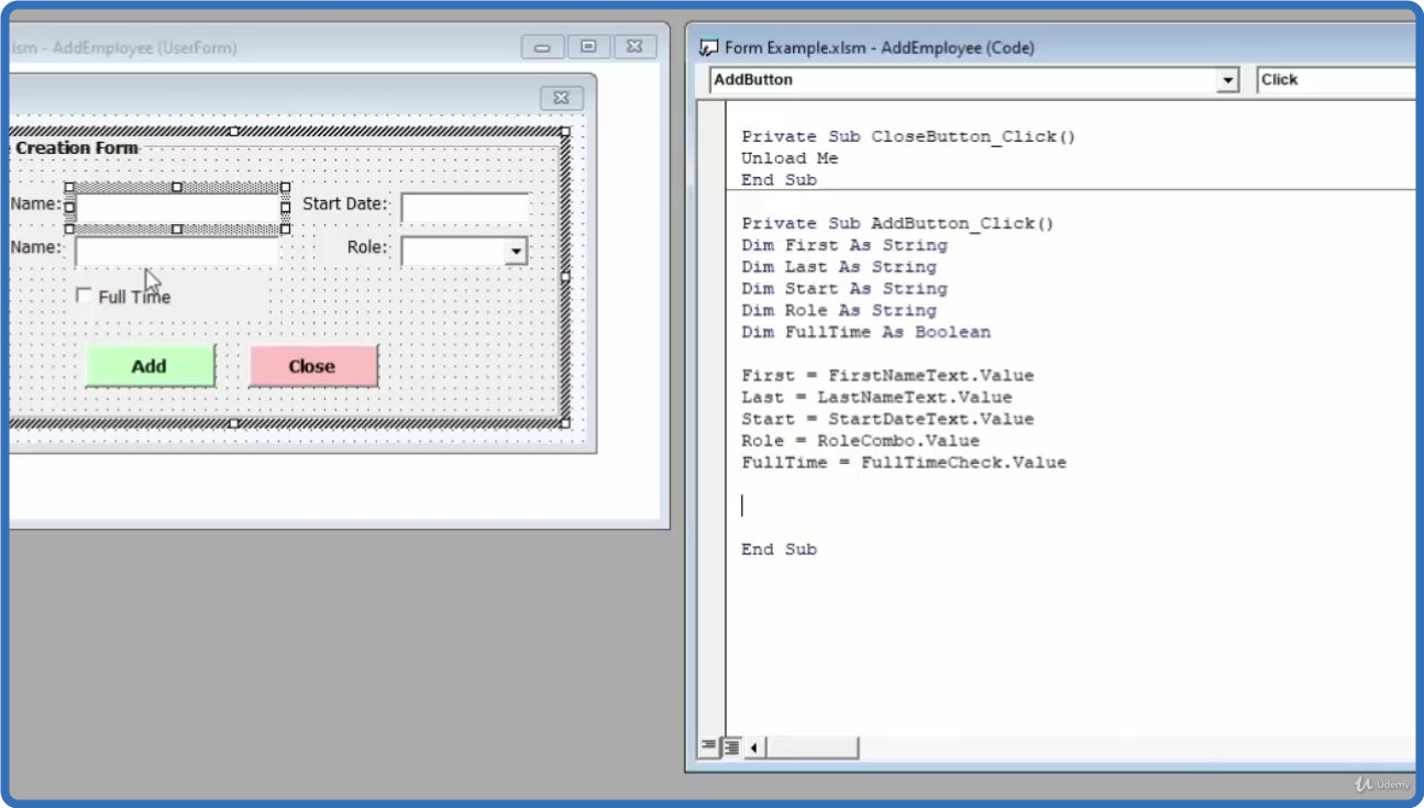 UDEMY Microsoft Excel VBA for Beginners Learn VBA Step by Step