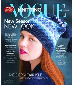 Vogue Knitting - September 2016