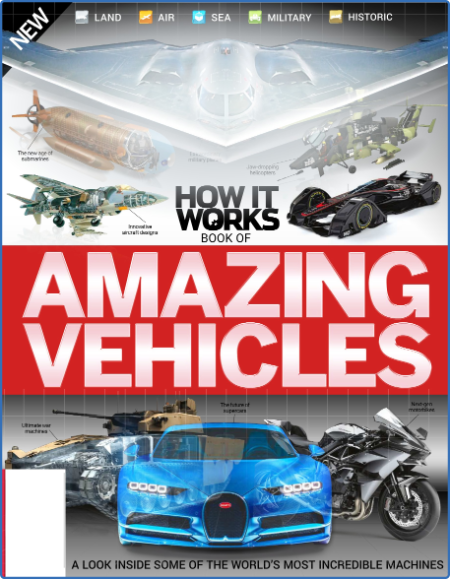 How It Works Book of Amazing Vehicles - 10th Edition 2022