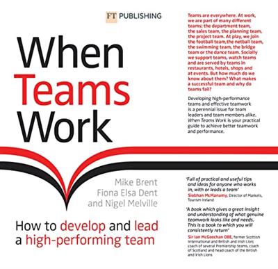When Teams Work How to develop and lead a high-performing team