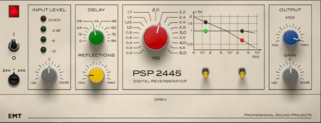PSPaudioware PSP 2445 EMT v1.3.10
