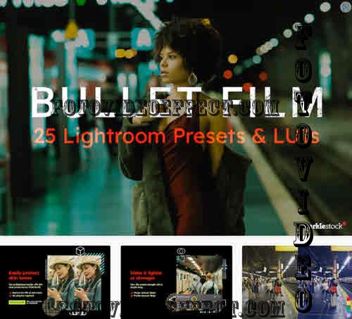 25 Bullet Film Lightroom Presets LUT - 7504899