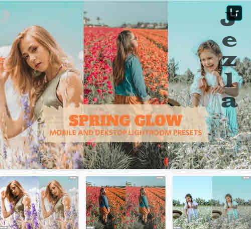 Spring Glow Lightroom Presets Dekstop and Mobile