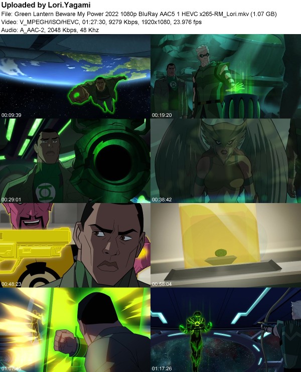 Green Lantern Beware My Power (2022) 1080p BluRay AAC5 1 HEVC x265-RM