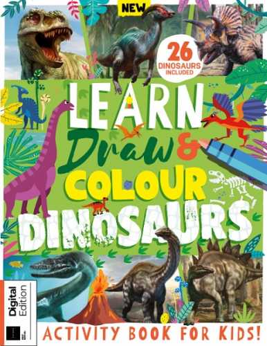 Learn, Draw & Colour Dinosaurs First Edition