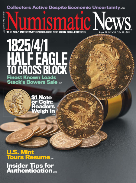 Numismatic News – 12 August 2022