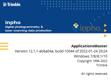 Trimble Inpho Photogrammetry v12.1.1 (x64)