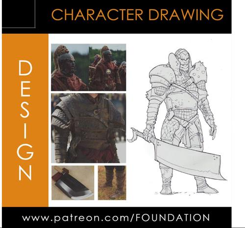 Gumroad - Foundation Patreon- Character Drawing