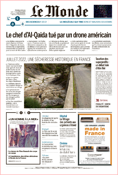 Le Monde - No  24,128 [03 Aug 2022]