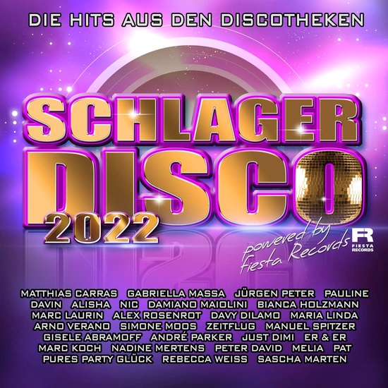 VA - Schlager Disco 2022 - Die Hits aus den Discotheken