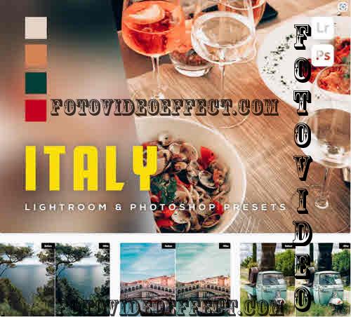 6 Italy Lightroom and Photoshop Presets