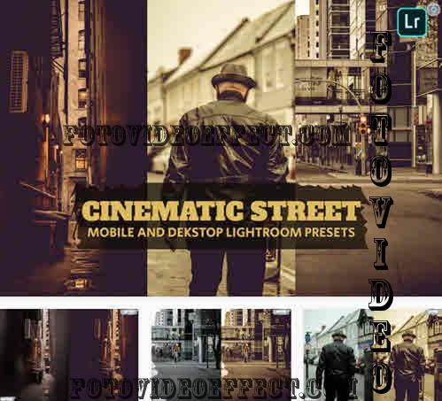 Cinematic Street Lightroom Presets Dekstop Mobile