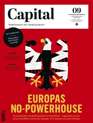 Capital Wirtschaftsmagazin Nr 09 September 2022