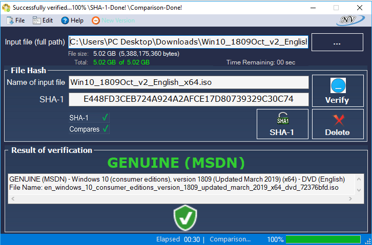 Windows and Office Genuine ISO Verifier 11.10.31.22 Ed5eed2113fe735f50f114a5538a34a2