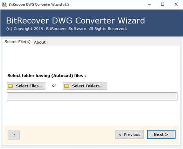BitRecover DWG Converter Wizard 2.7
