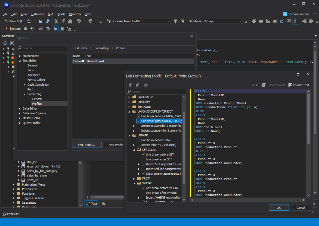 postgresql create database