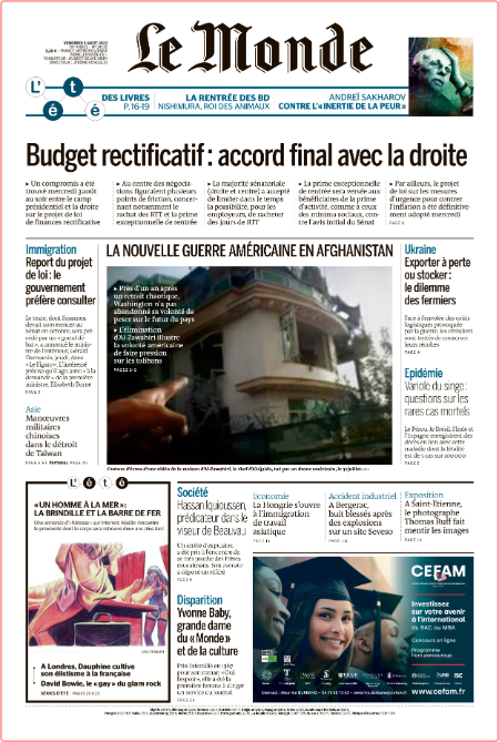 Le Monde - No  24,130 [05 Aug 2022]