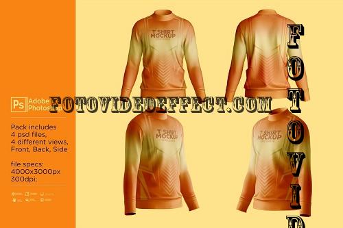 Sweater T-Shirt Mockup - 7361809