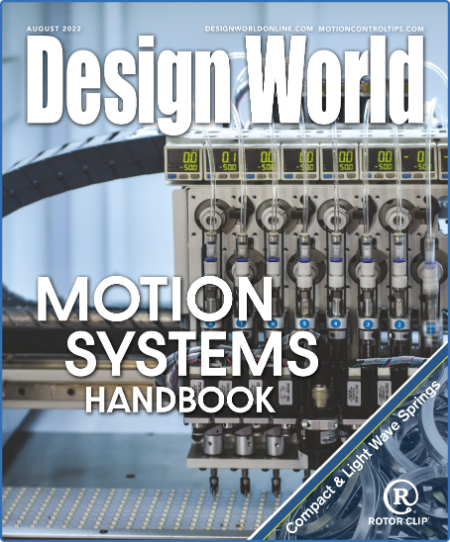 Design World - Motion Systems Handbook, August 2022