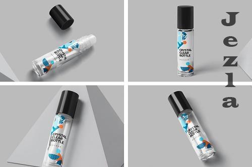 Roll On Oil Bottle Mockups - 6849692