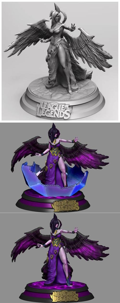 Morgana - League of Legends 3D Print