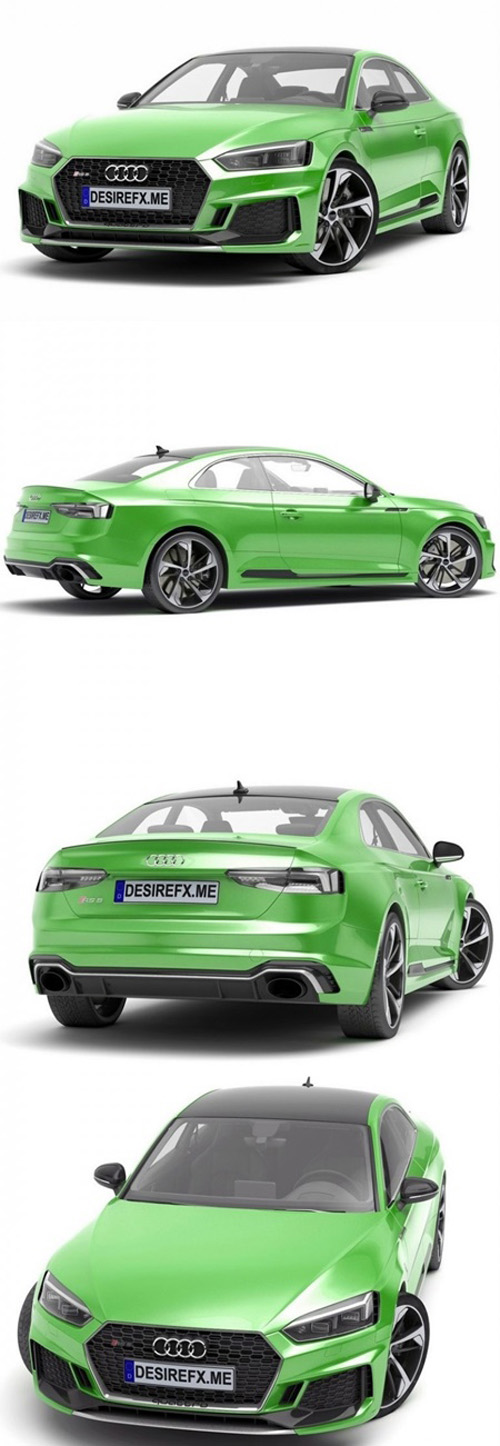 Audi RS5 QUATTRO 2019 3D Model