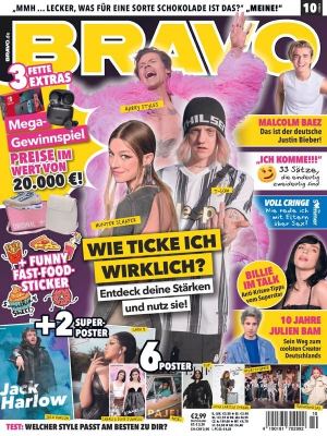 Bravo Jugendmagazin Nr 10 vom 17 August 2022