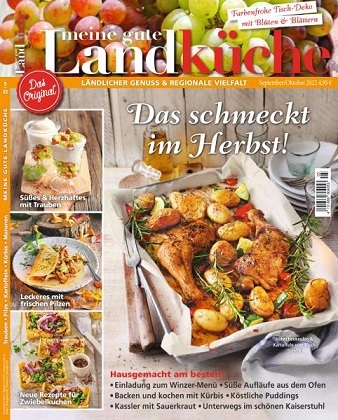 Meine gute Landküche Magazin Nr 05 September - Oktober 2022