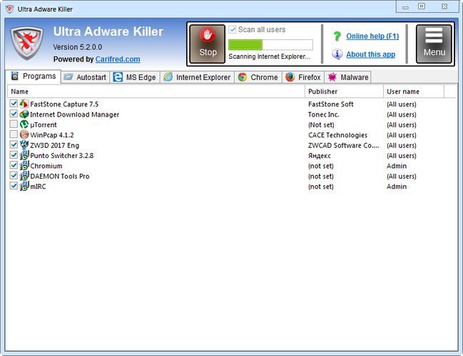 Ultra Adware Killer 10.6.5.0 Cd90a49f106b68ab024d6428a439a1d5