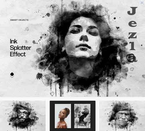 Ink Splatter Photo Effect - 7520346
