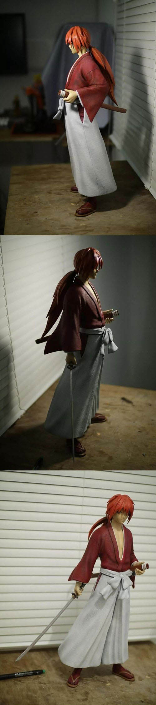 Samurai x Kenshin Himura 3D Print