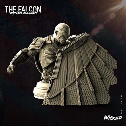 Falcon Bust 3D Print