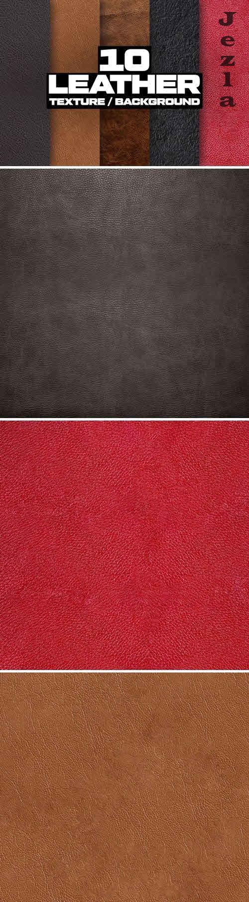 10 Leather Texture Background