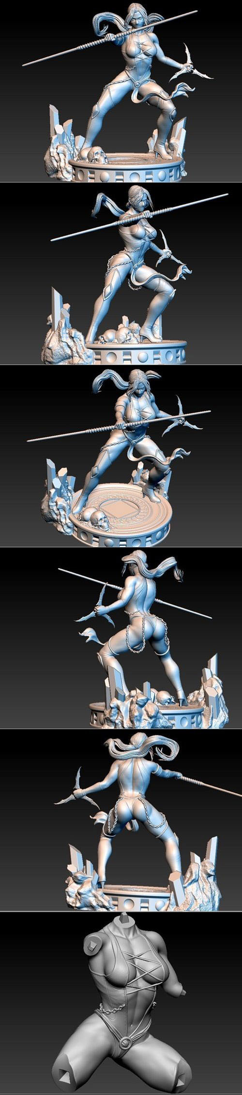 Mortal Kombat - Jade 3D Print