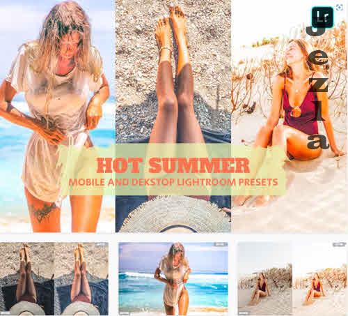 Hot Summer Lightroom Presets Dekstop and Mobile